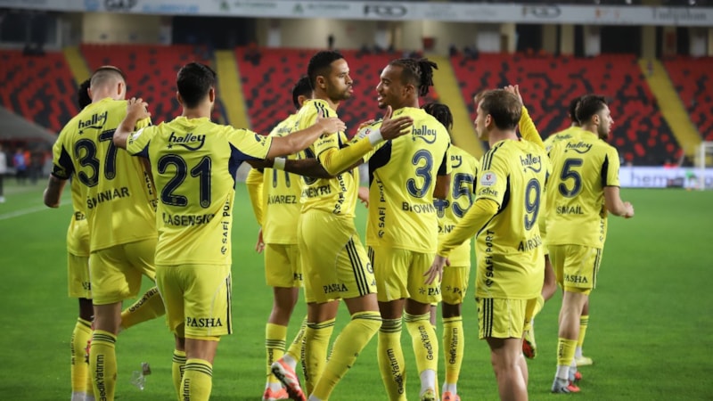 Fenerbahçe, Gaziantep FK'yı art arda 10. kez mağlup etti