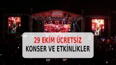 29 Ekim 2025 ücretsiz konserler ve etkinlikler: İstanbul ilçe ilçe konser takvimi