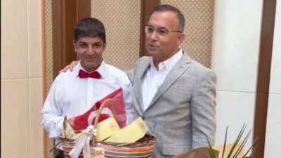 Gaziantep Valisi, Cumhuriyet Bayramı'nda özel gereksinimli gençleri ağırladı