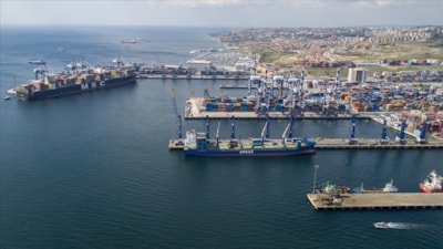 Türk limanlarına uğrayan gemi sayısı son 7 yılın zirvesine çıktı