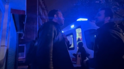 Tekirdağ'da yaralı adamı kimse ikna edemedi: Ben kafama dikiş attırmam