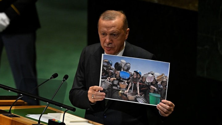 Cumhurbaşkanı Erdoğan'ın BM'de göstermişti: Foto muhabire ödül