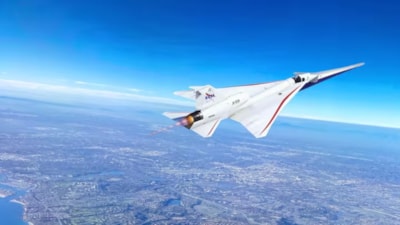 NASA'nın X-59 sessiz süpersonik jeti ilk uçuşunu gerçekleştirdi