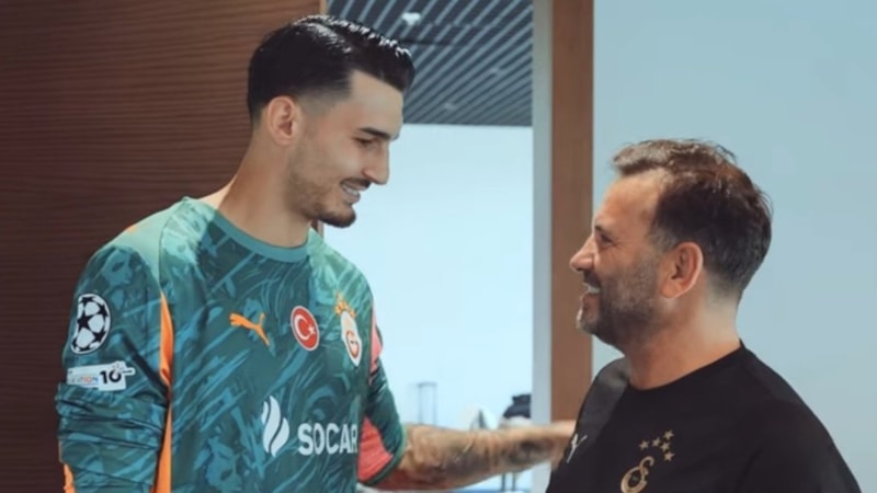 Galatasaray'da Uğurcan Çakır'dan Okan Buruk'a Trabzonspor raporu