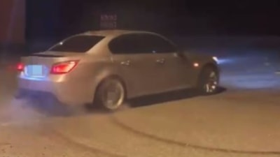 Artvin'de drift yapan sürücüye 46 bin 392 lira ceza