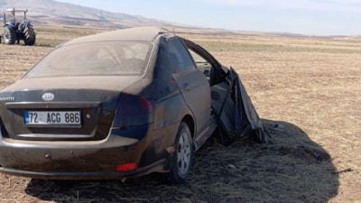 Siirt’te takla atan otomobilde genç fırladı: 1 ölü 1 ağır yaralı
