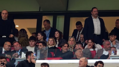 Vincenzo Montella, Galatasaray - Trabzonspor maçını izledi