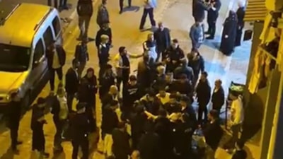 İstanbul'da düğün sonrası iki aile birbirine girdi