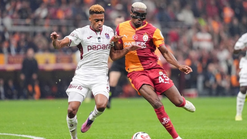 Galatasaray’ın Trabzonspor’a karşı galibiyet serisi sona erdi