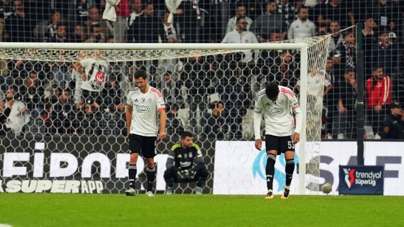 Beşiktaş'ın son 5 mücadelede 1 galibiyeti bulunuyor
