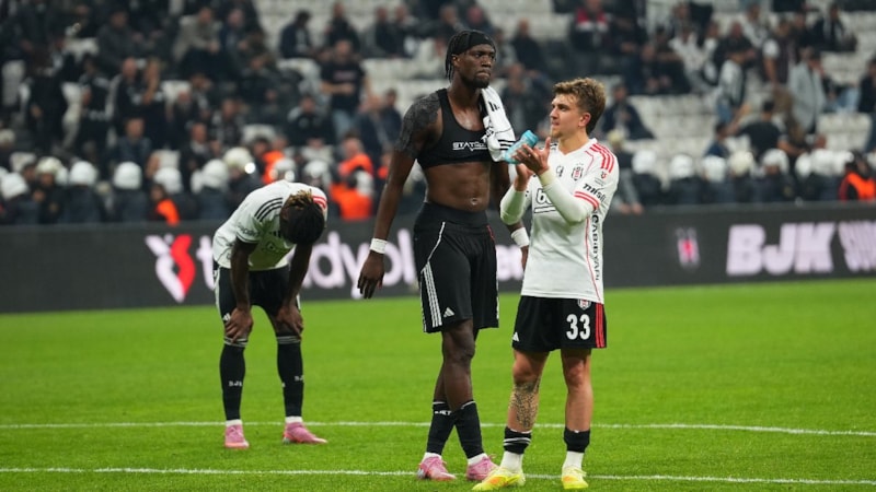 Beşiktaş, sahasında 2. mağlubiyetini aldı