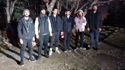 Bursa'da izinsiz yürüyüş yapan 6 genç kayboldu: Jandarma ve AFAD kurtardı, para cezası kesildi