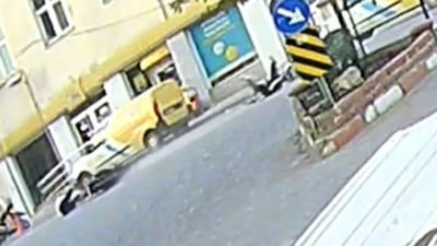 Denizli'de koluyla verdiği sinyal kazaya neden oldu