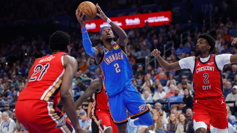 NBA'de son şampiyon Oklahoma City Thunder 7'de 7 yaptı