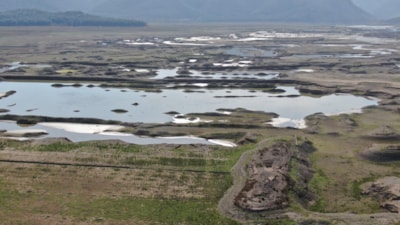 İzmir'de Tahtalı Barajı, tarihinin en düşük seviyesinde