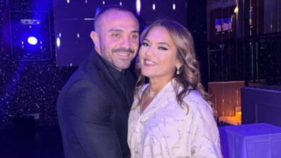 Demet Akalın ve Okan Kurt 14. yıllarını kutladı! Özel partiden görüntüler var