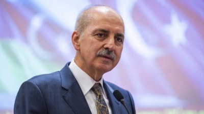 Numan Kurtulmuş, grup başkanvekilleri ile bir araya geldi