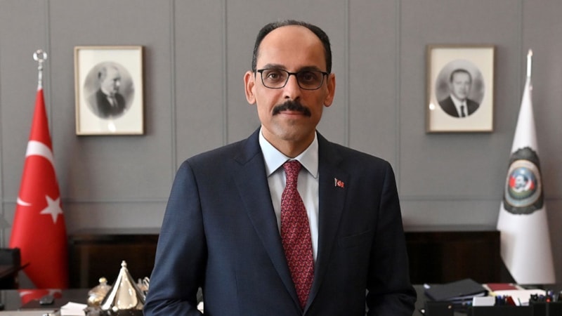 İbrahim Kalın, Hamas heyeti ile görüştü