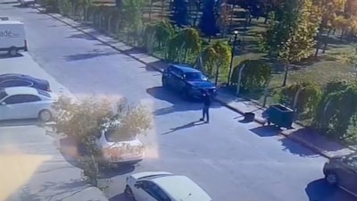 Konya'da kameraya el sallayan hırsız 1 saatte yakalandı