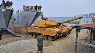 Yeni Tip Çıkarma Gemisi Ç-159, Yalova’da test edildi