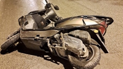 Çanakkale'de hayatını kaybeden motosiklet sürücüsünün kaza anları