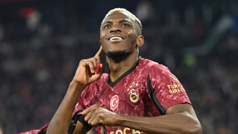 Victor Osimhen, Galatasaray tarihinin en fazla gol atan 5. yabancısı