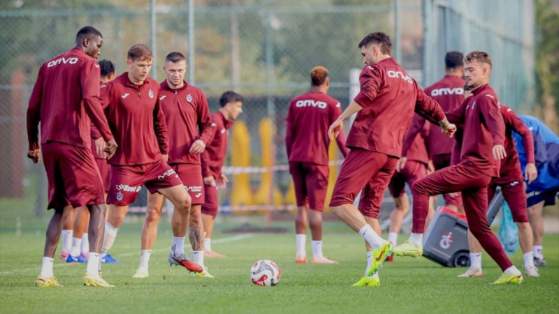 Trabzonspor, Alanyaspor maçının hazırlıklarına devam etti