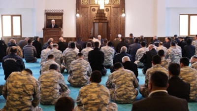 Merzifon 5'inci Ana Jet Üssü'nde Mehmetçik Camii açıldı