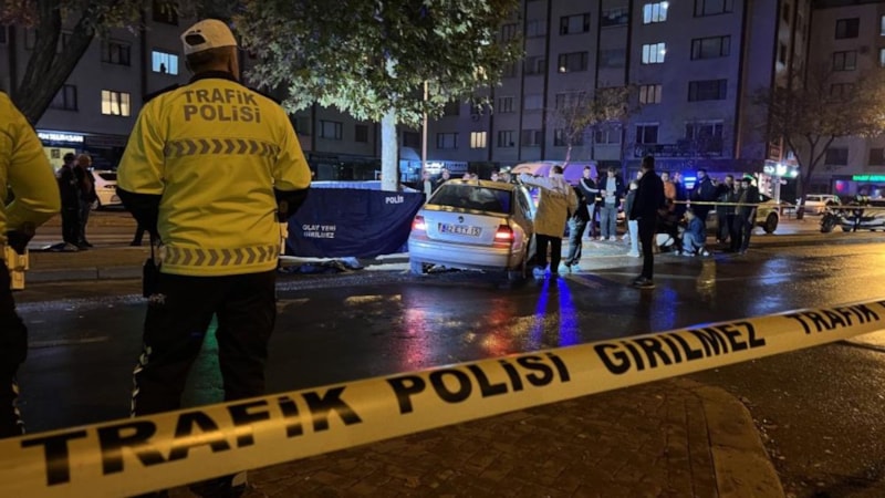 Konya'da otomobilin çarptığı adam öldü