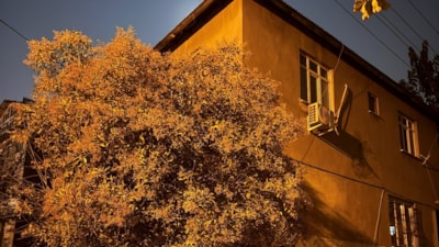 Kocaeli'de çatlak ve kayma tespit edilen 2 katlı bina boşaltıldı