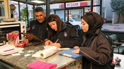 Erzincan'da kafeterya ve tatlı üretim yerlerine zabıta denetimi