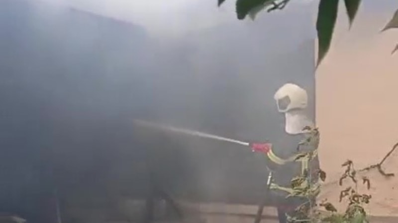 Adana'da çıkan yangında engelli kadın yaşamını yitirdi