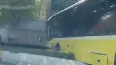 İstanbul Beşiktaş'ta İETT otobüsü kaza yaptı: Sürücü hayatını kaybetti