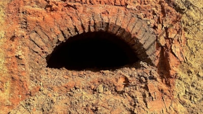 Düzce’de yol çalışması sırasında tarihi yapı bulundu