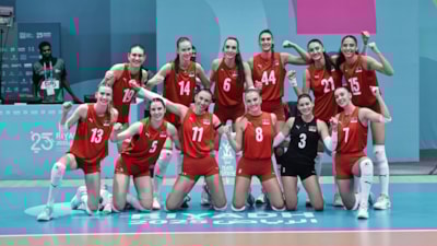 Kadın Voleybol Milli Takımı, Azerbaycan'a set vermedi