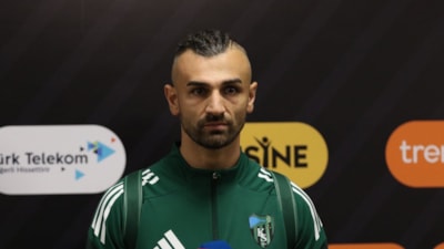 Serdar Dursun: Kocaelispor ve taraftarı karşısında oynamak kolay değil