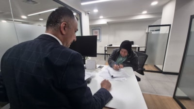 Sosyal konut projesine gözyaşları içinde başvurdu: İnşallah çıkar da kiradan kurtuluruz