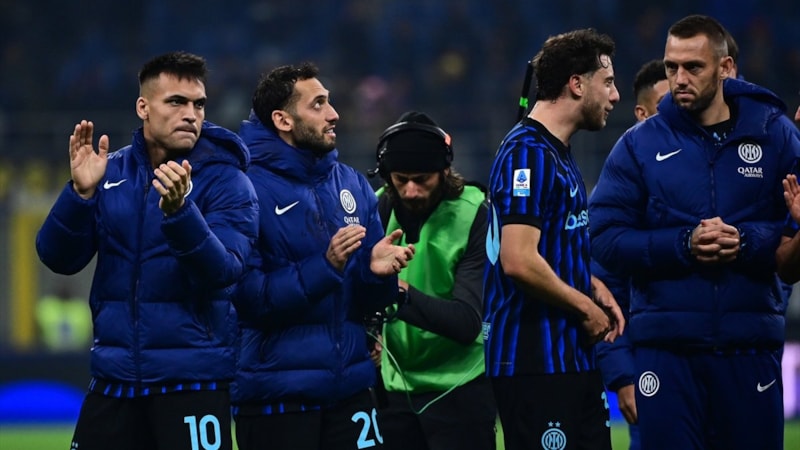 Serie A'da zirvenin yeni sahibi Inter oldu