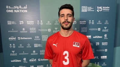 A Milli Erkek Voleybol Takımı'nın oyuncuları, Atatürk'ü andı