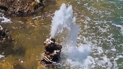 Van Gölü'nde çekilme sonrası ortaya çıkan mikrobiyalitler şaşırtıyor