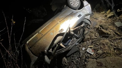 Kayseri'de otomobil 200 metre yükseklikten vadiye uçtu: 1 ölü