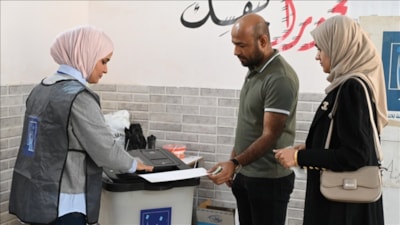 Irak'ta genel seçime katılım oranı yüzde 55'i aştı
