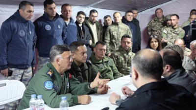 Gürcistan'da arama kurtarma çalışmaları Gürcistan makamları ile koordineli şekilde sürüyor