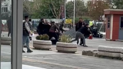 İstanbul Bakırköy Adliyesi'nde duruşma sonrası ortalık karıştı