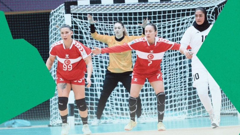 A Milli Kadın Hentbol Takımı, İran'ı yendi