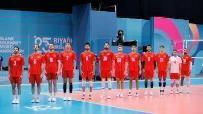 Erkek Milli Voleybol Takımı, gümüş madalyanın sahibi oldu
