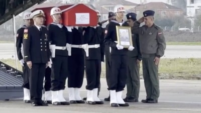 Düşen kargo uçağında şehit düşen Nuri Özcan’ın cenazesi memleketi Karabük'e getirildi