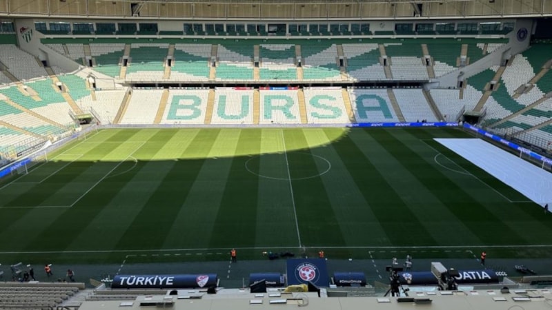 A Milli Futbol Takımı, 10. kez Bursa'da