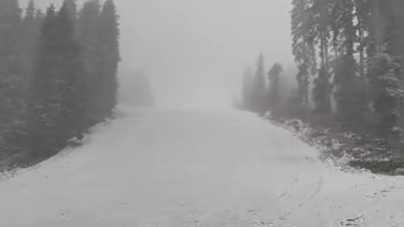 Ilgaz Dağı bembeyaz