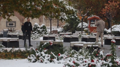 Sivas'ta kar etkisini gösterdi: Kartpostallık görüntüler oluştu